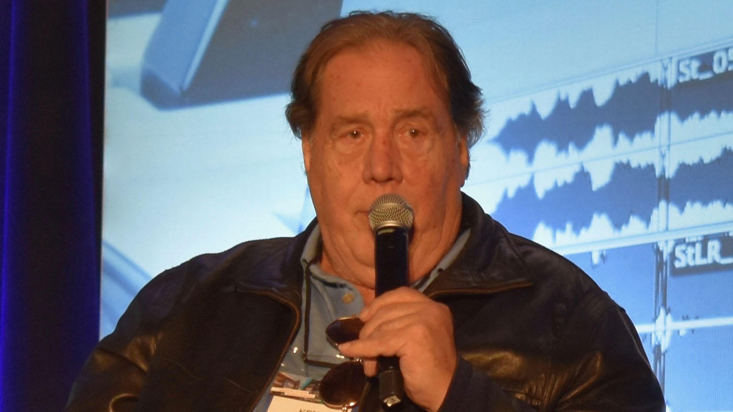 Fleetwood Mac co-producer/engineer Ken Caillat at NAMM 2020. Photo: Clive Young.