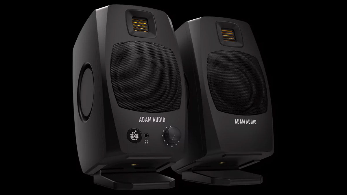 ADAM’s ADAM Audio’s D3V desktop monitoring system is intended to bring studio-grade sound to the workspace.
