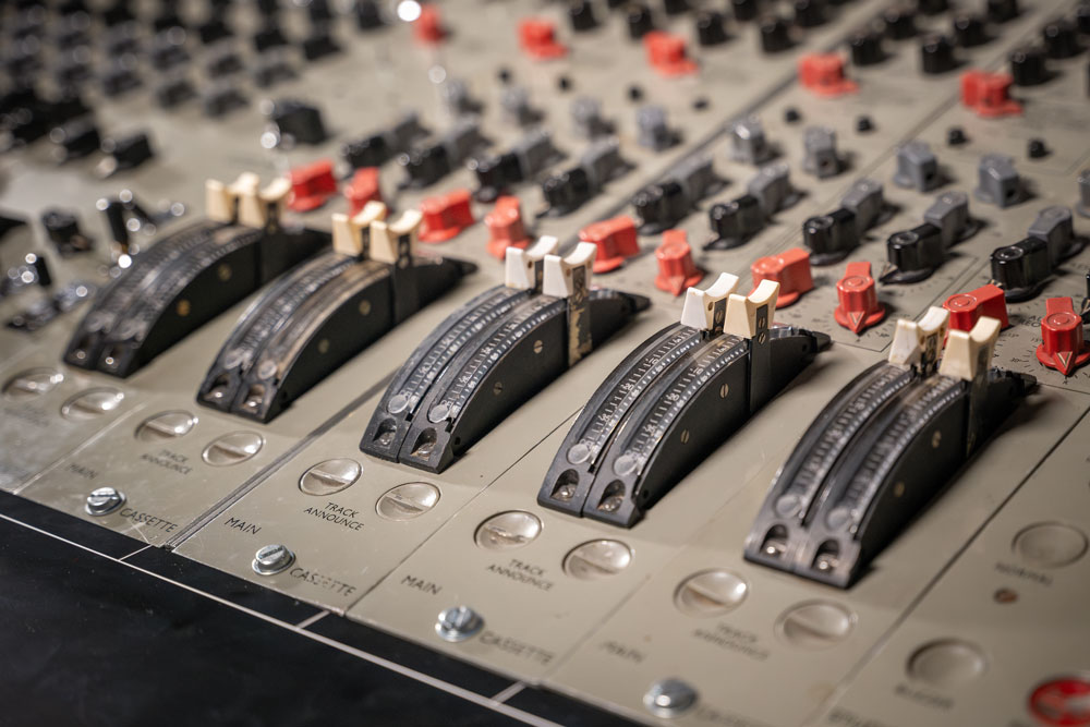 The EMI TG12345 MkI Prototype recording console. Photo: Reverb.