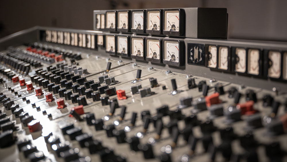 The EMI TG12345 MkI Prototype recording console. Photo: Reverb.