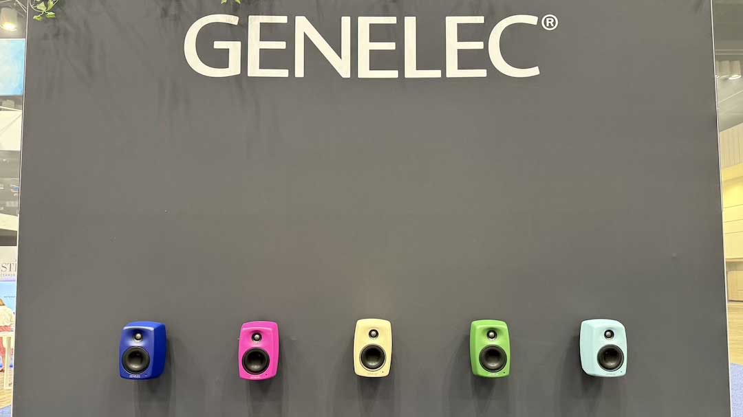 Everyone knows that Genelec monitors won’t color your sound, but that doesn’t mean the speakers can’t be colorful themselves. The company announced that its 4000 and 4400 Series installation loudspeakers are now offered in no less than 120 RAL color finishes, ensuring that the speakers will fit in with the décor almost anywhere.