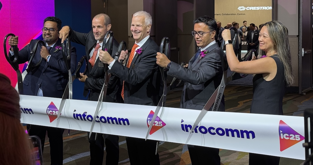 It’s a long wait until InfoComm 2026, so we’ll close out our look back with the first moment of the show—the ceremonial ribbon cutting. See you next year!