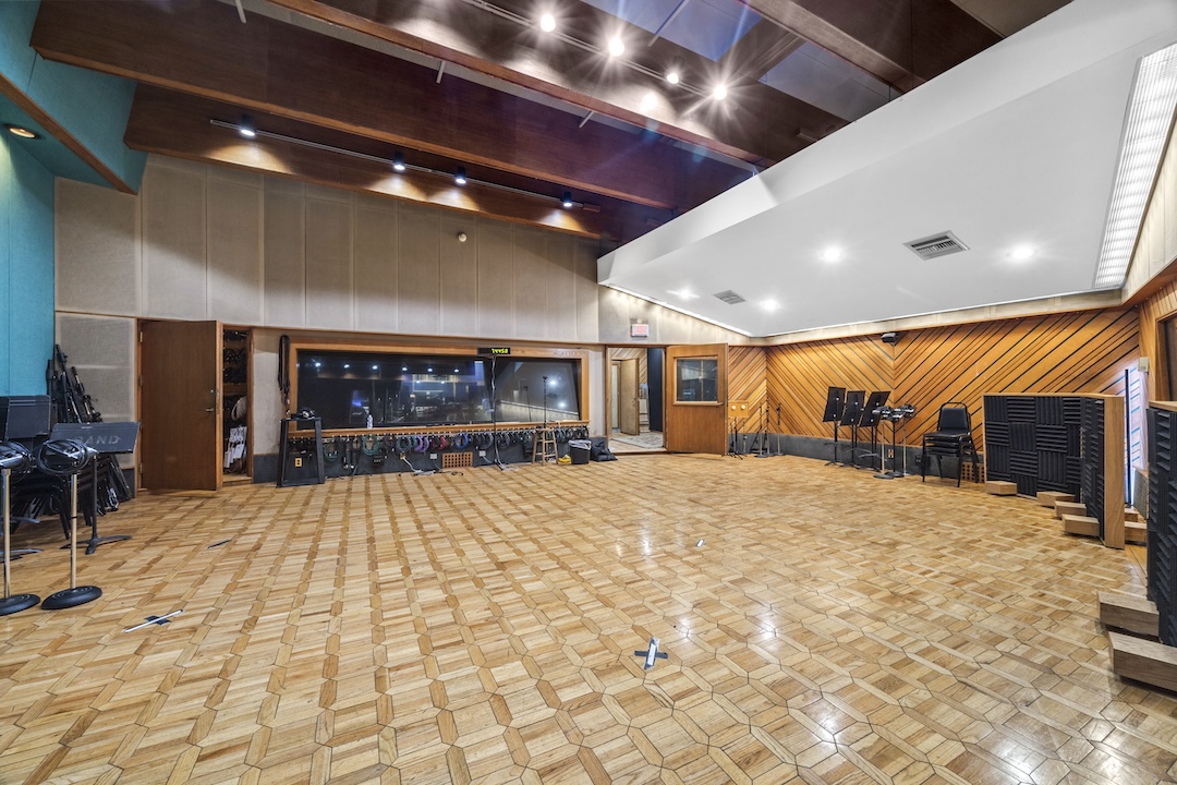 The live room. Photo: Nathan Johnson / Johnson Creative Tennessee.