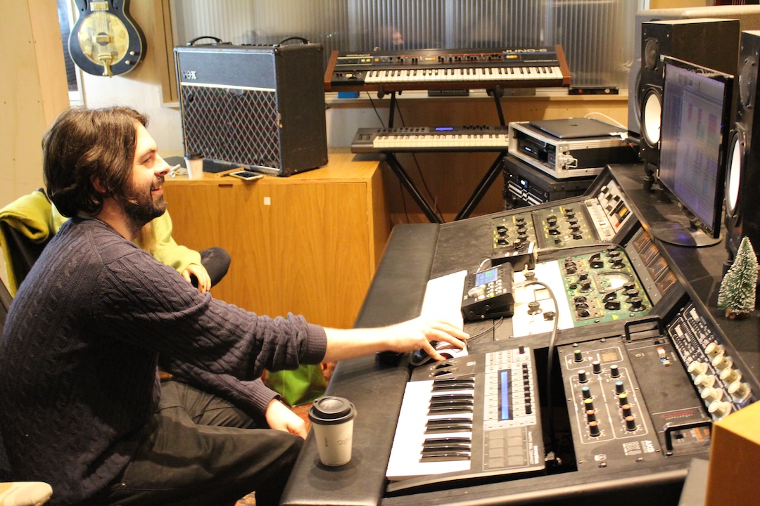 Mix engineer Neil Comber. Photo: Patrick Scally