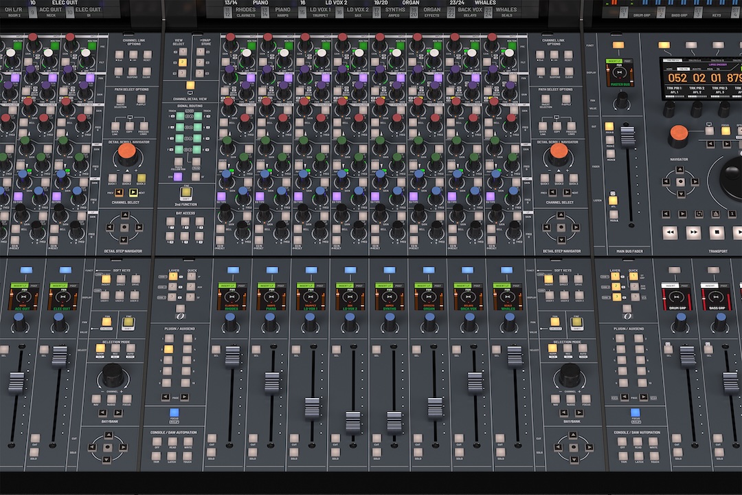 A close-up of the Oracle worksurface.