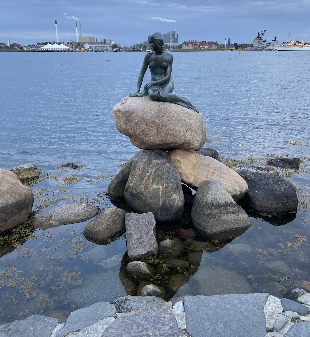 The legendary statue that inspired The Little Mermaid.