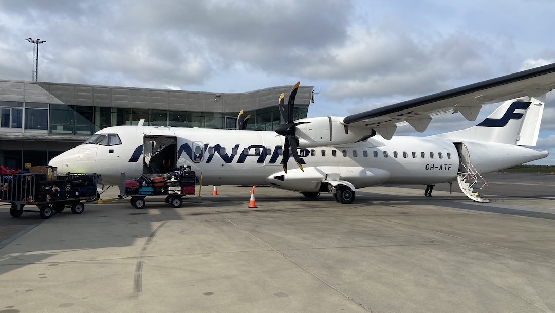 Prop jet. Yikes.