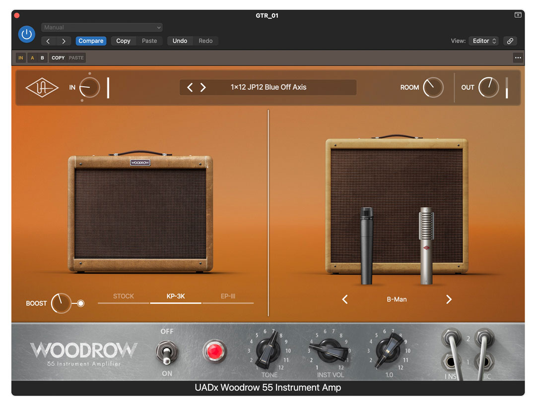 UA Woodrow ’55 Instrument Amplifier Plug-In
