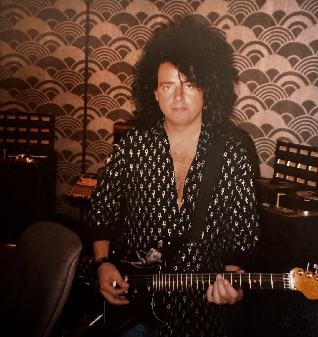 Session ace Steve Lukather kept getting called back in to add “more guitar.” Photo: Courtesy of Steve Lukather.
