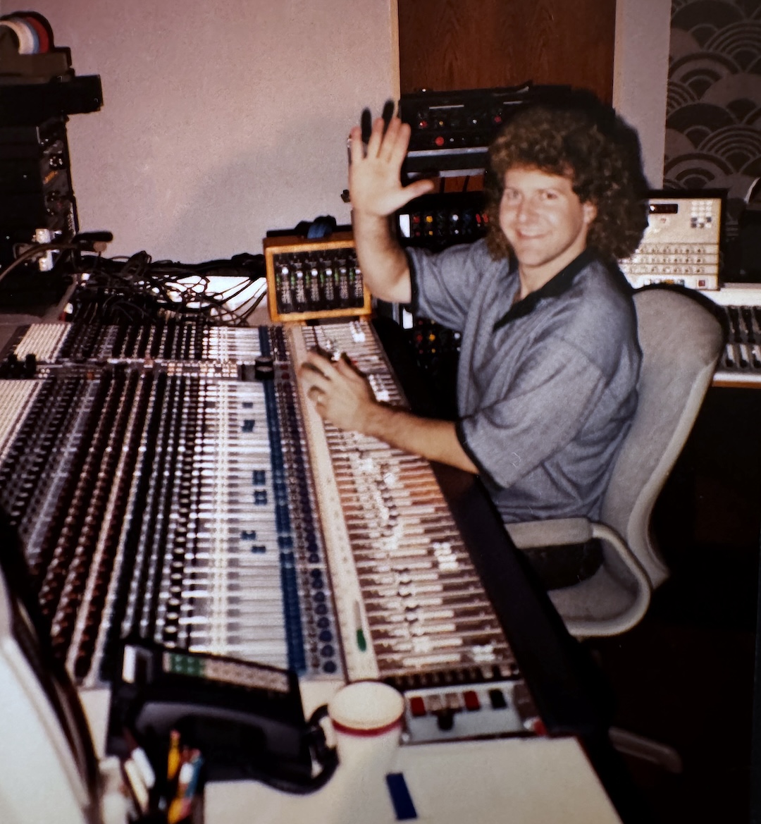 Recording and mix engineer Frank Wolf, circa 1989. Photo: Courtesy of Frank Wolf.