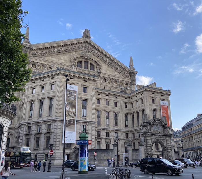 The Palais Garnier, home to Opéra National de Paris.