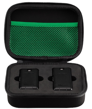 The AirLock Wireless GT system's transmitter and receiver.