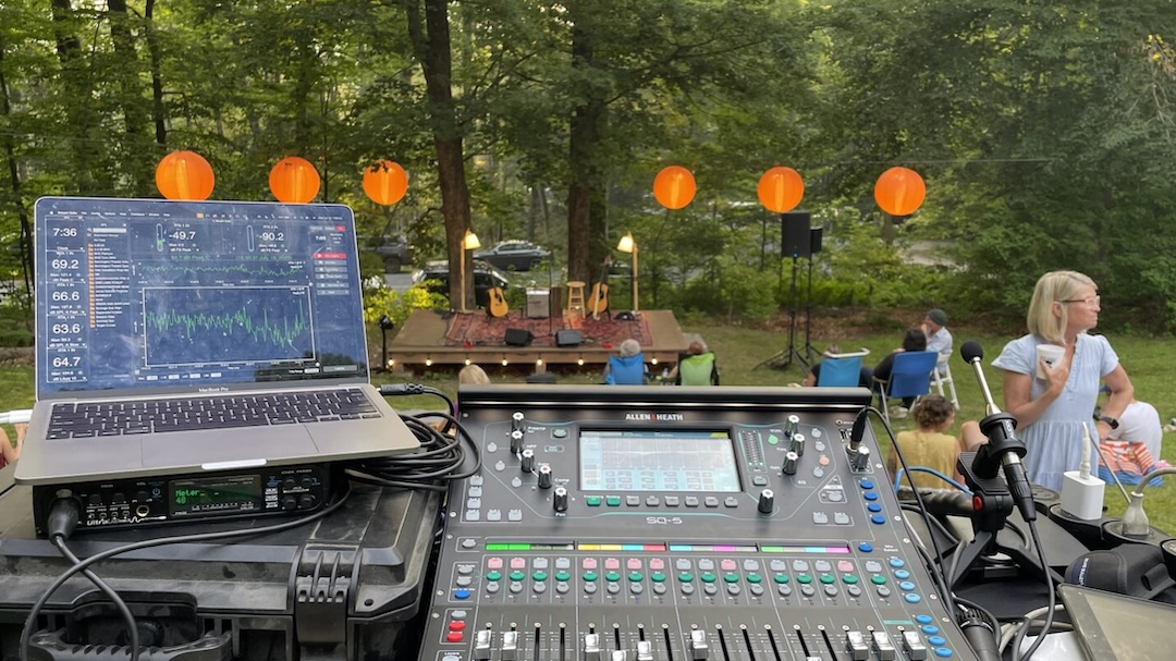 Billsville House, an intimate house concert venue in Vermont, recently upgraded to an Allen & Heath SQ-5 mixer.