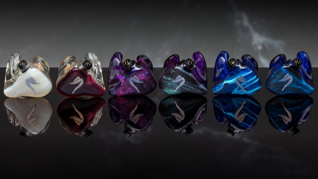 Some of the many IEMs available during NAMM at JH Audio's Booth.