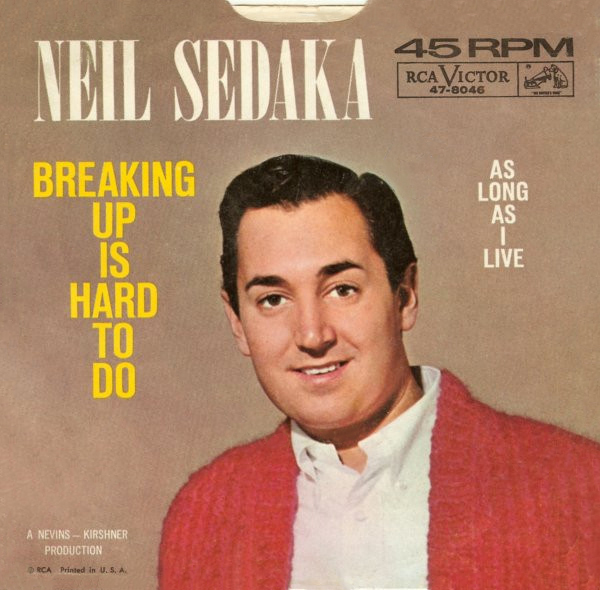 classic tracks, neil sedaka, breaking up is hard to do