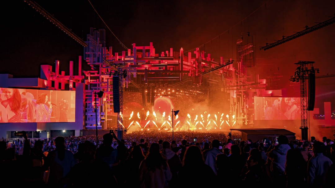 Clair KSA covered many of Soundstorm's 450,000 attendees with an L-Acoustics system on the Big Beast main stage. 