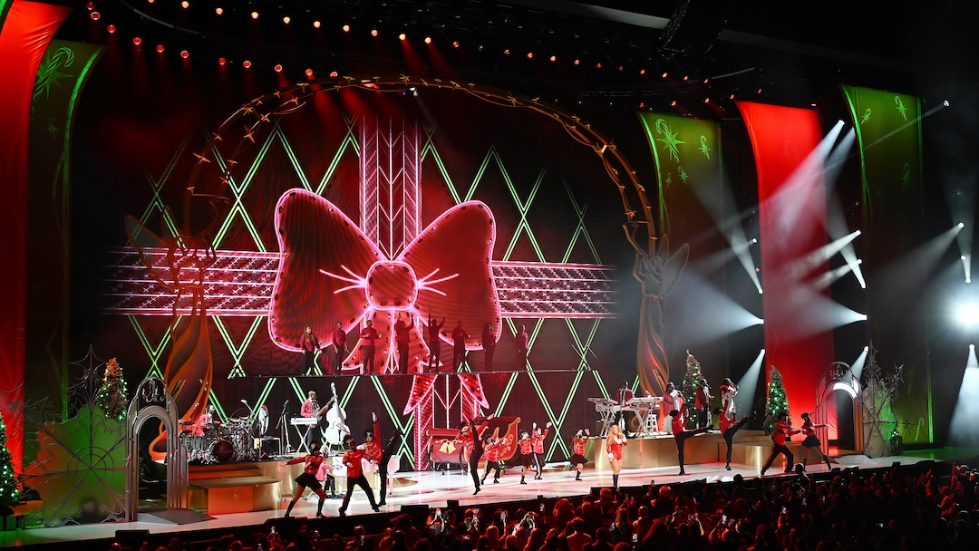 The Dolby Live theater at Park MGM sports 402 L-Acoustics loudspeakers in its house Atmos system. PHOTO: Denise Truscello/Getty Images.