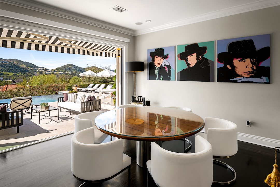 The perfect place to put your Warhols. Photo: Courtesy of Compass/Ginger Glass.