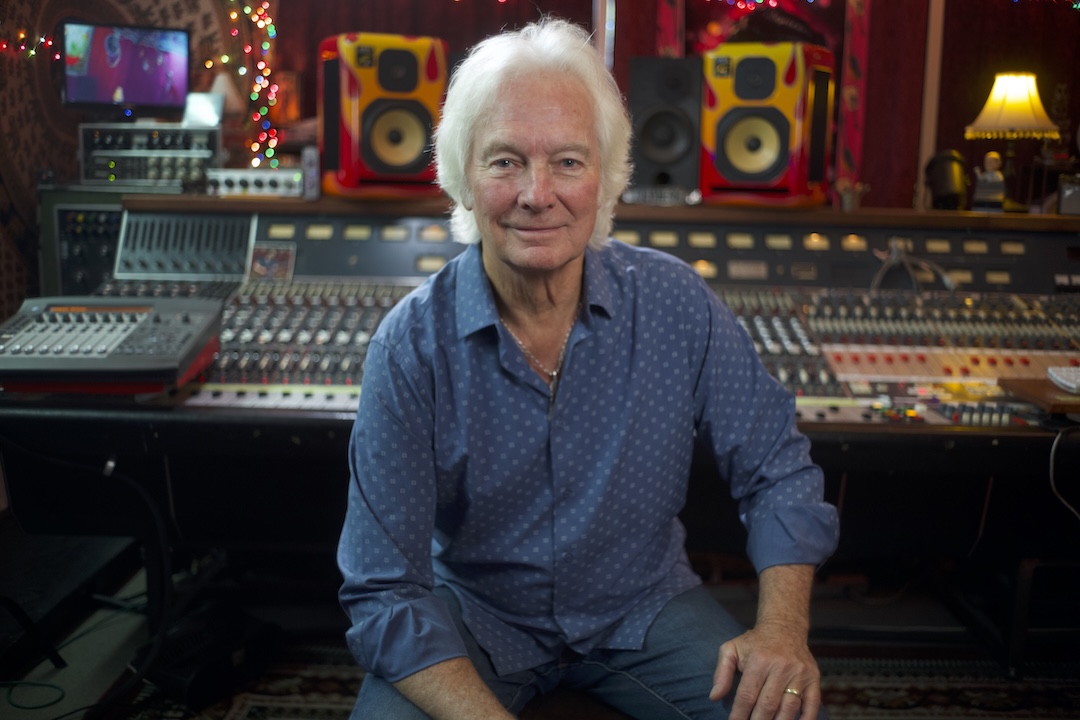Mix engineer Jim Scott in front of the Neve 8048 console at his Plyerz Studios, where he remixed Tales of Ordinary Madness. Photo: Riley Reiss 