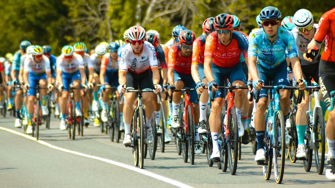 Coverage of the cycling racing season often means creating comms that cover distances over 100 miles.