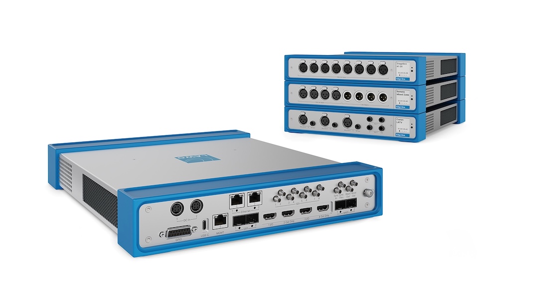 Lawo Edge One Stagebox for Audio and Video