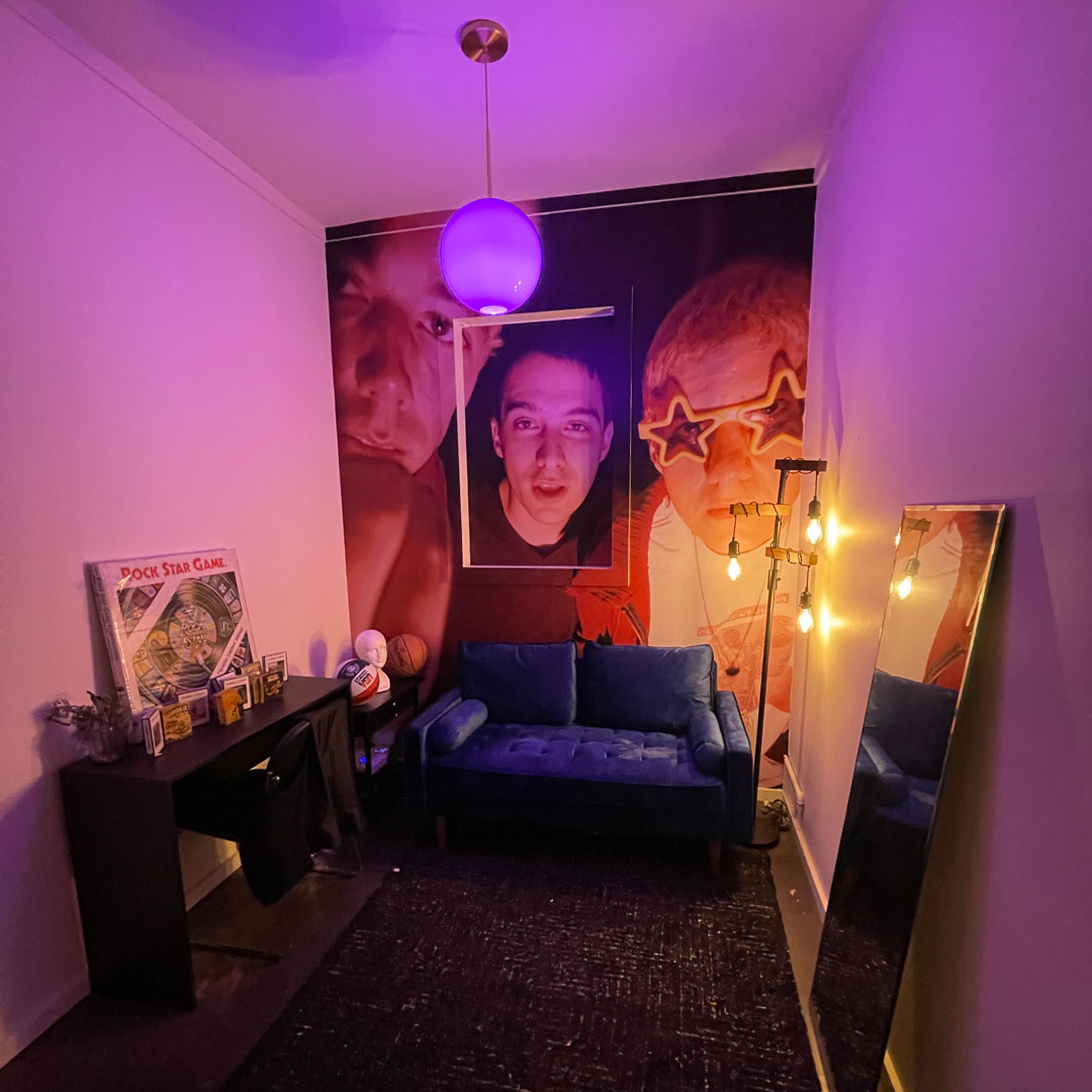 A 'Green Room' has been created for when the facility hosts performances. Photo: G-Son Studios.