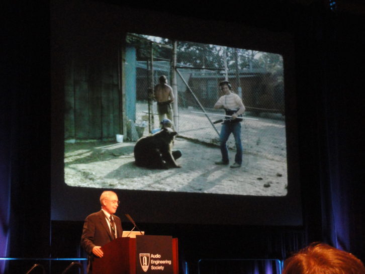 Ben Burtt at the 129th AES Convention in 2010.