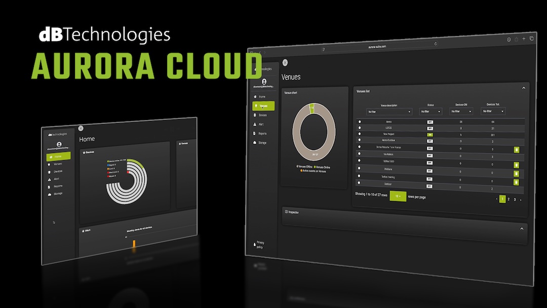 dBTechnologies Aurora Cloud