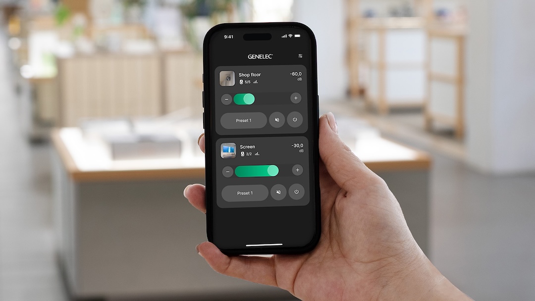 Genelec Smart IP Controller 2.0 App