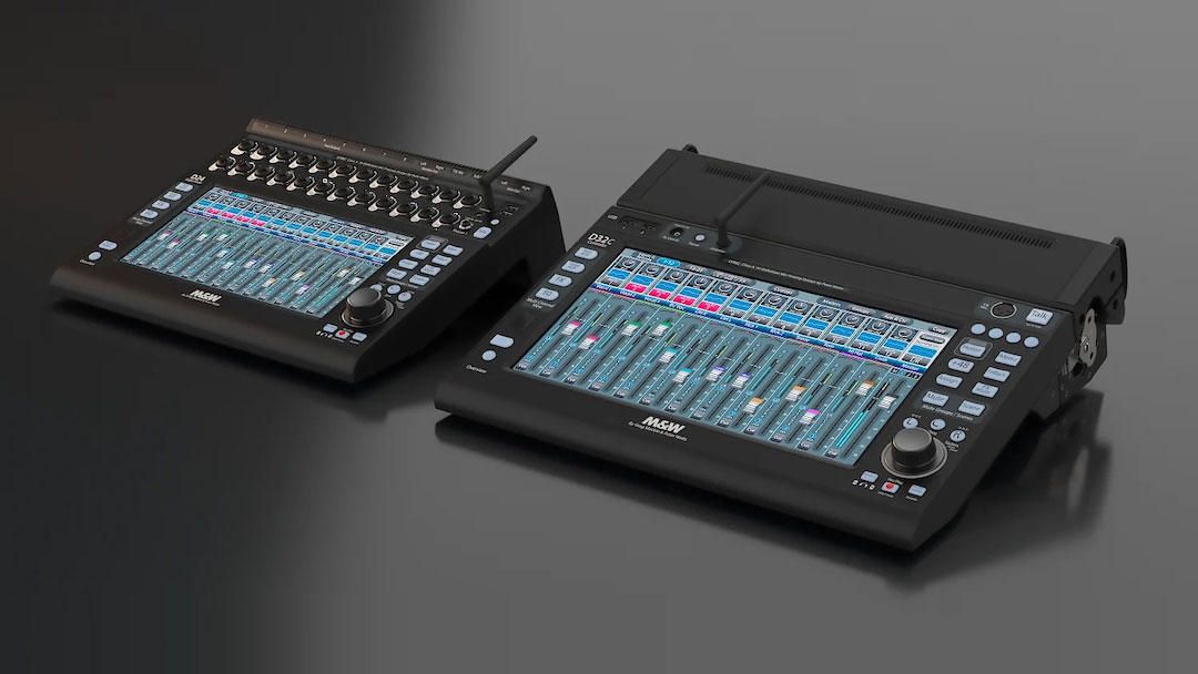 M&W Pro Audio D24 and D32 Digital Mixers.
