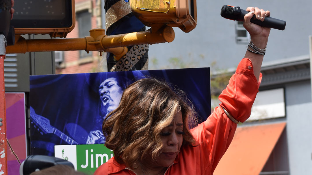 Platinum singer/songwriter Valerie Simpson encouraged today's youth to follow their creativity. Photo: Clive Young/Future.