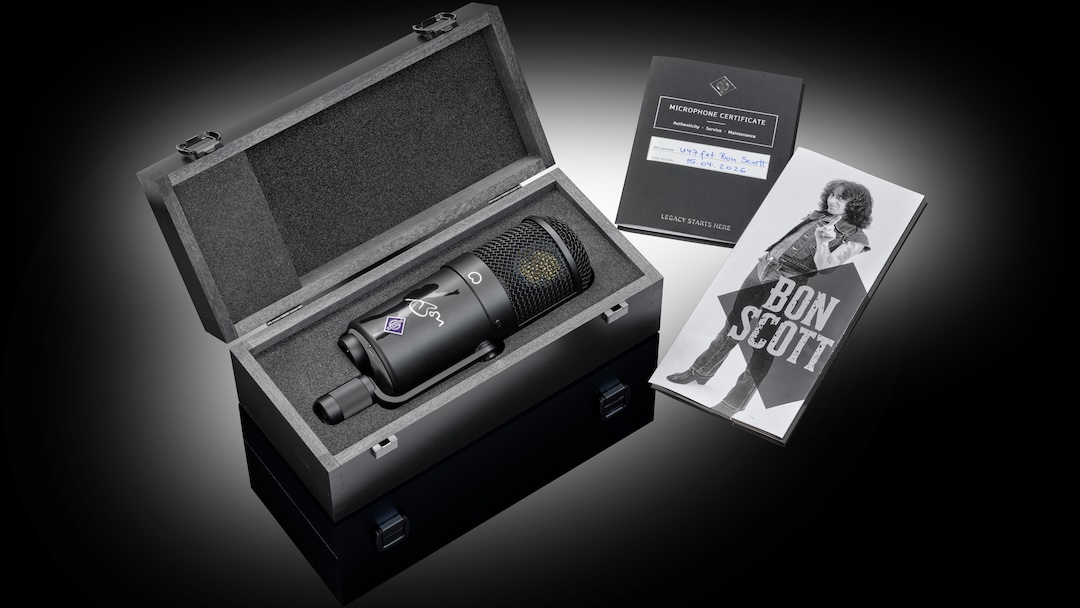 Neumann is introducing the U 47 fet Bon Scott Edition.