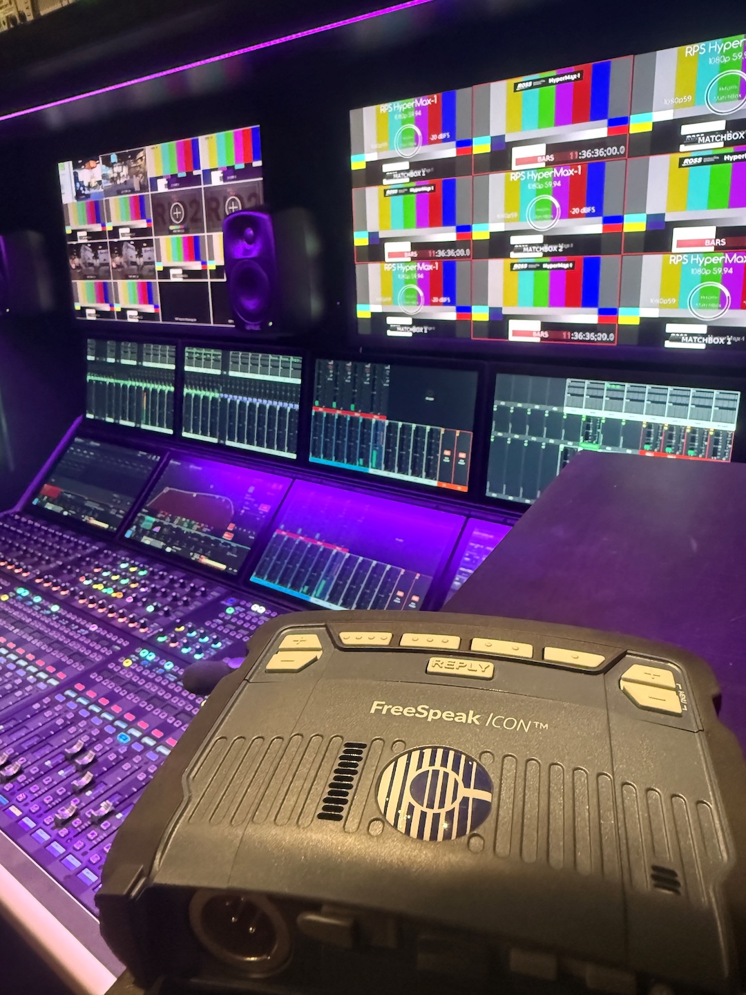 Ross Production Services has standardized on Clear-Com intercom systems across its fleet of mobile units, flypacks and production control rooms.