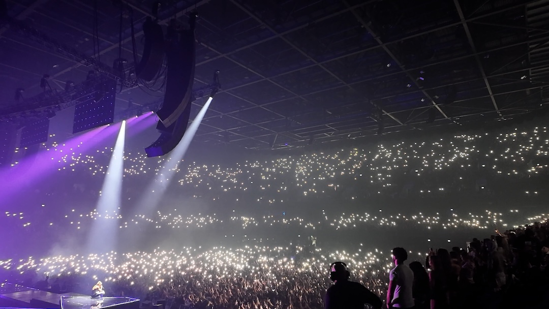 Clair Global recently fielded an Adamson VGT line array system for a UK D-Block Europe arena tour.