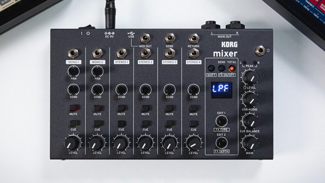 Korg NTS-4 Build-It-Yourself Analog Mixer