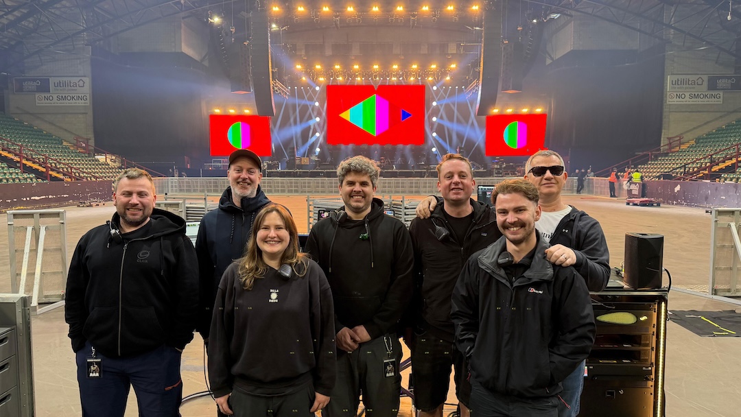 Crewmembers (l-r): Craig Burns, Matt Lewis, Adrian Roche, Tom Robson, Eds John, Megan Clement, Louis Briggs