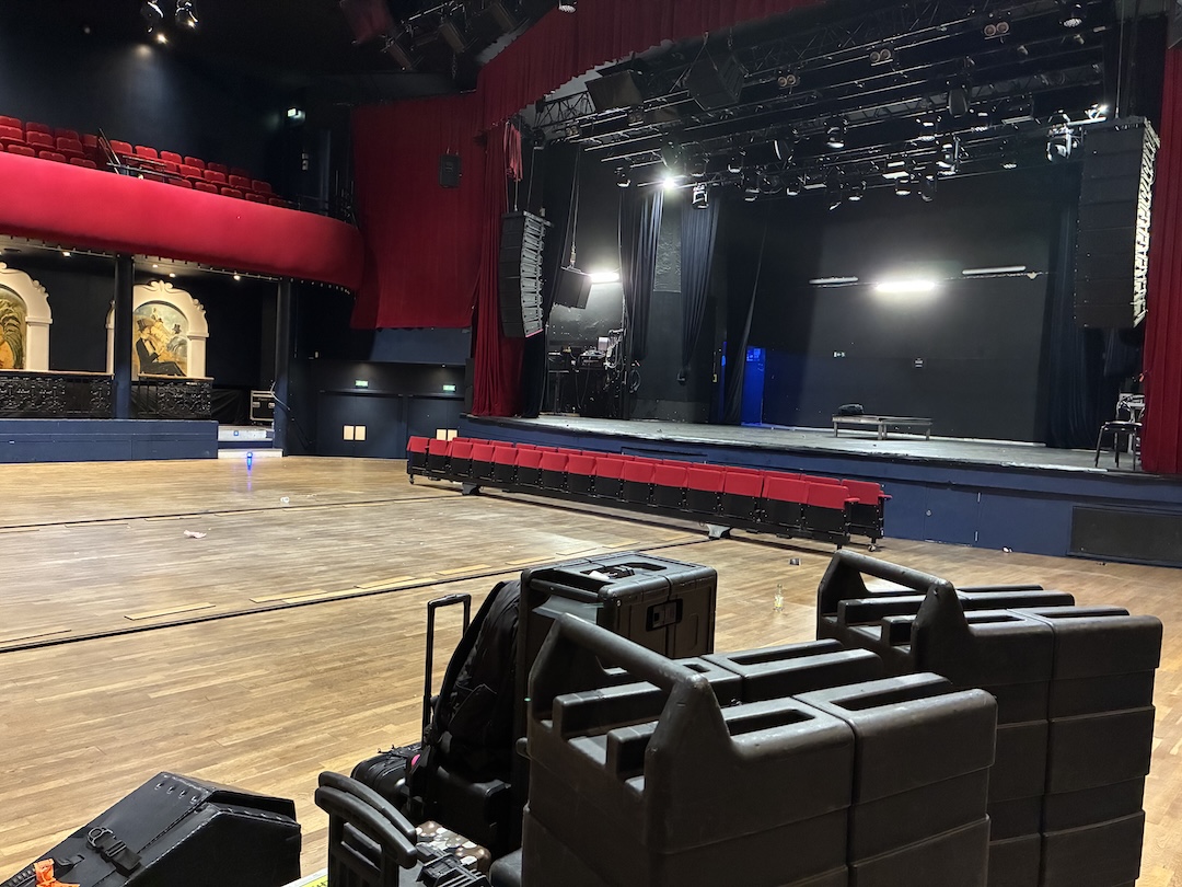 Le Bataclan in Paris, empty after the last show. Someone cue Jackson Browne’s “The Load Out.”